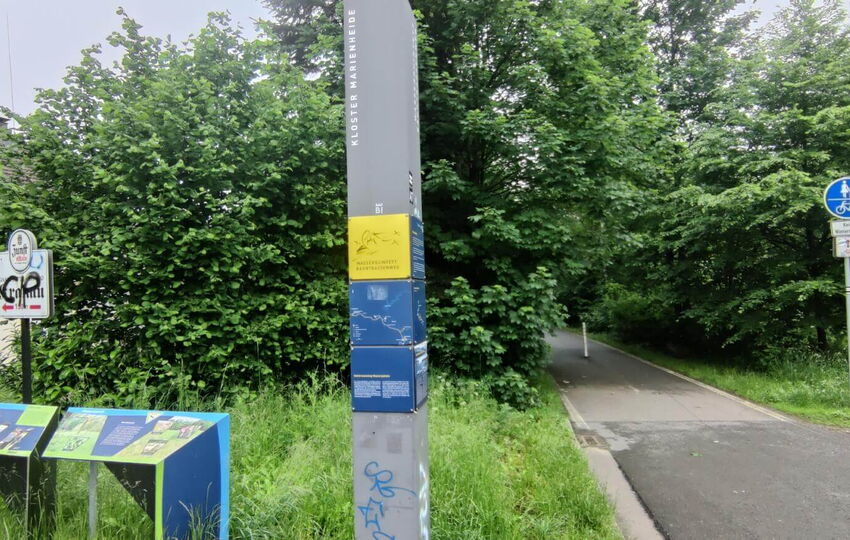 Ende der Balkantrasse in Marienheide