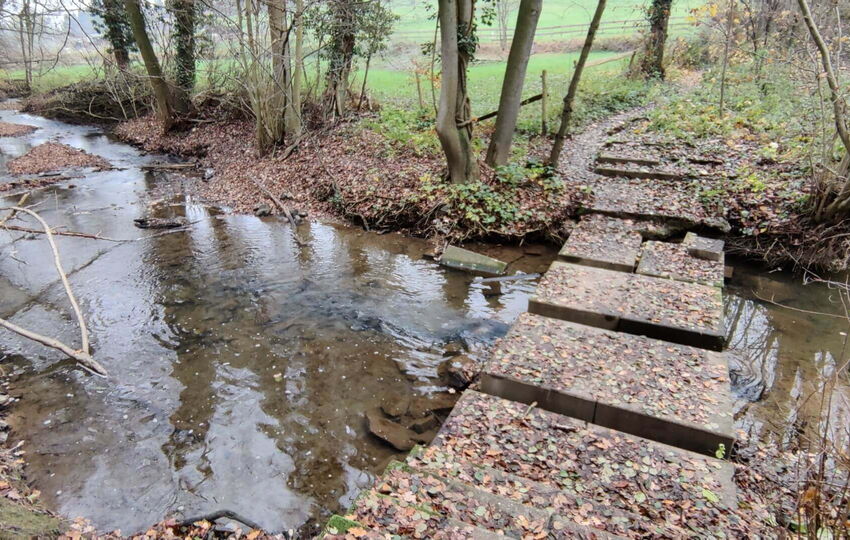 Wiembach Wanderweg von der Quelle zur Mündung